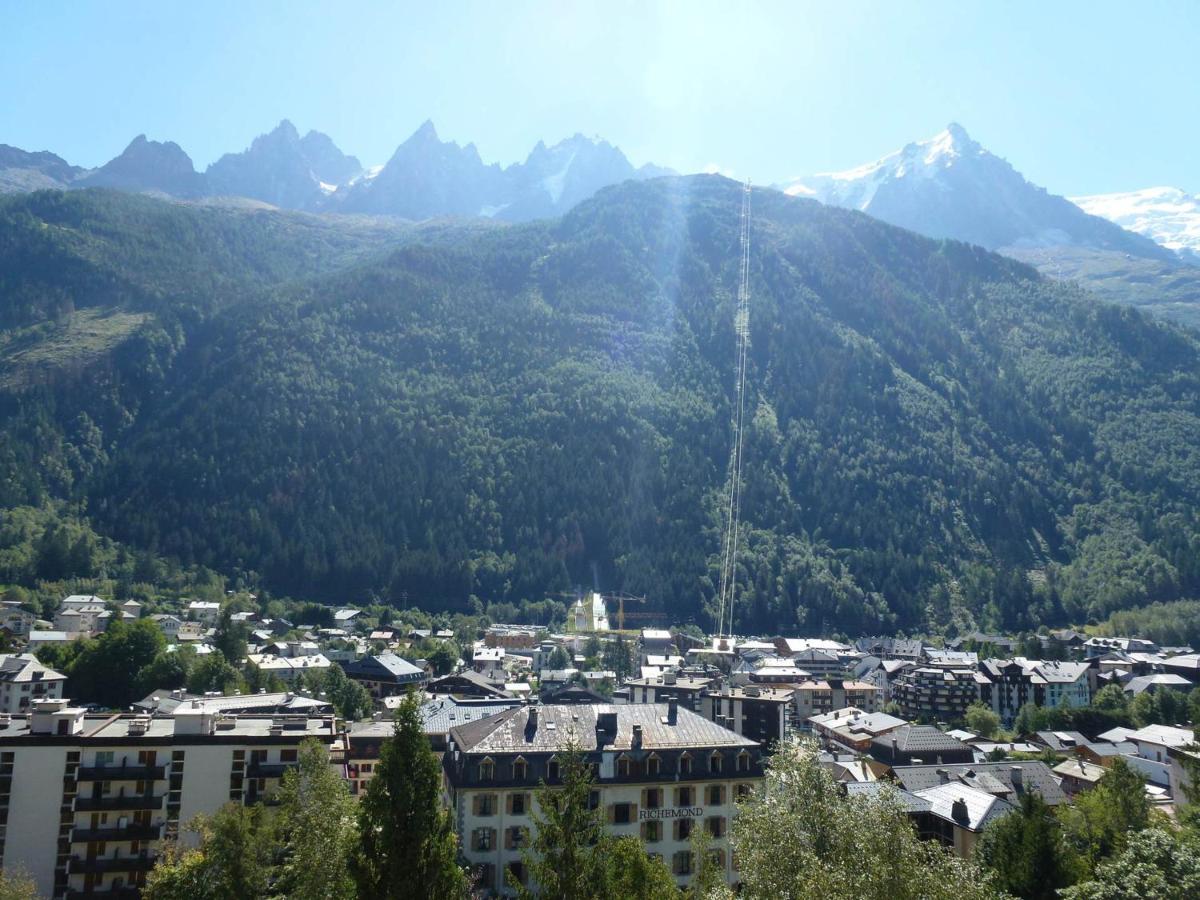 Superbe Appartement A Chamonix Avec Balcon Et Vue Mont-Blanc - Fr-1-343-209 Zewnętrze zdjęcie